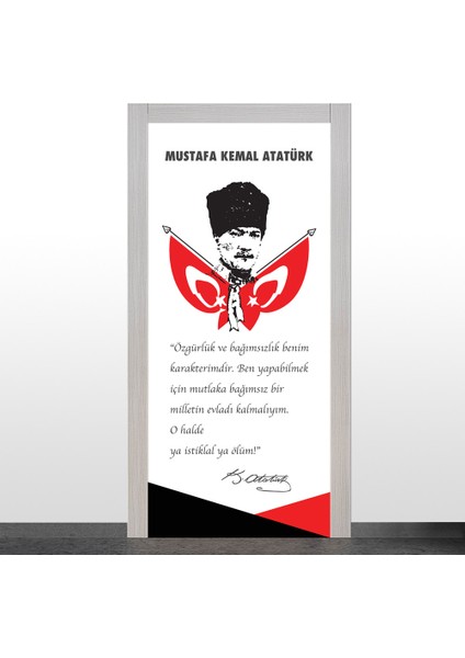 Mustafa Kemal Atatürk Kapı Giydirme