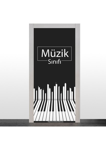 Müzik Sınıfı Kapı Giydirme- 2
