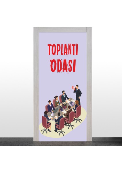 Toplantı Odası Kapı Giydirme- 6