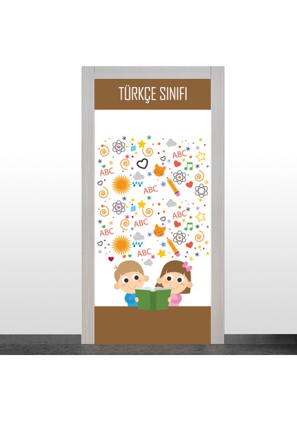 Türkçe Sınıfı Kapı Giydirme- 5