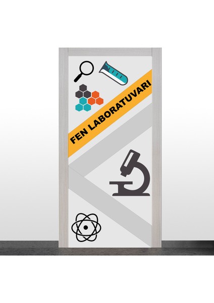 Fen Laboratuvarı Kapı Giydirme-1