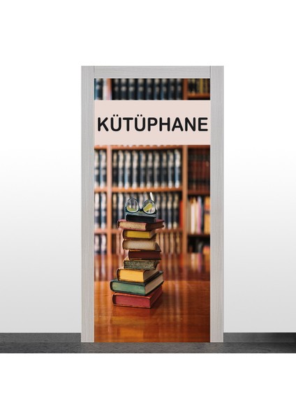 Kütüphane Kapı Giydirme-..4