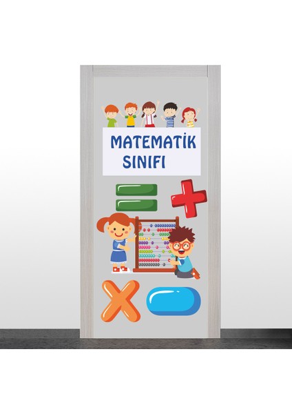 Matematik Sınıfı Kapı Giydirme- 5