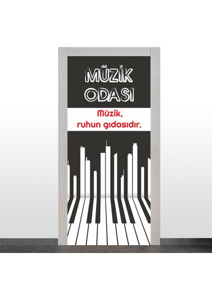 Müzik Odası Kapı Giydirme-1a
