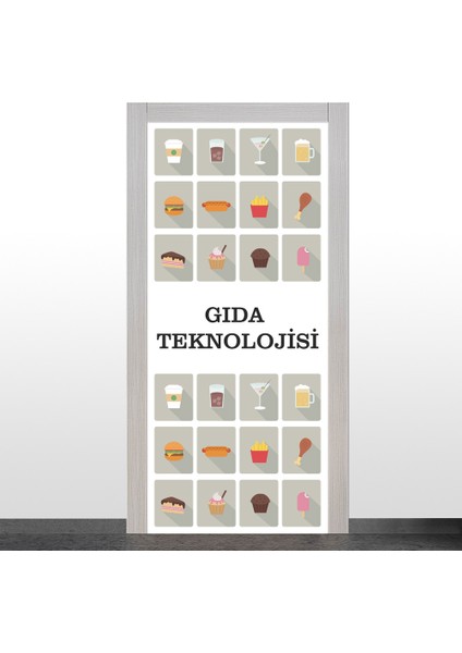 Gıda Teknolojisi Sınıfı Kapı Giydirme- 3
