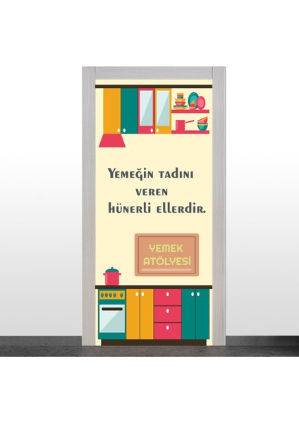 Yemek Atölyesi Kapı Giydirme-1