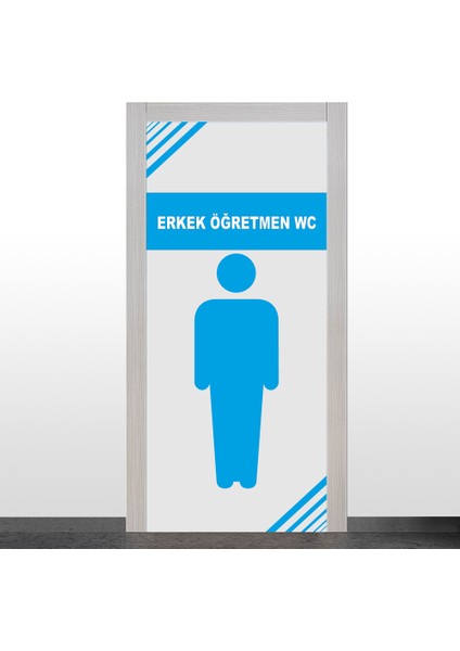 Erkek Öğretmen Wc Kapı Giydirme