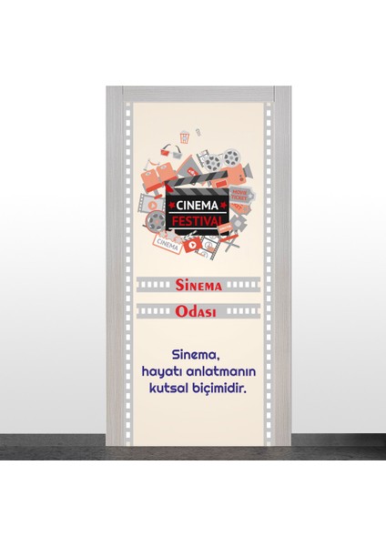 Sinema Odası Kapı Giydirme- 3