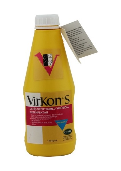 Virkon S 1 Kg Geniş Spektrumlu Virüsidal Dezenfektan