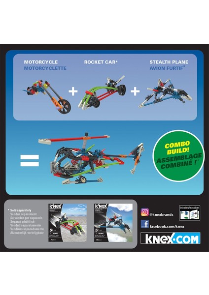 Imagine Motorcycle Building Set 17007