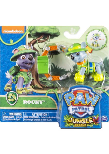 Paw Patrol Jungle Rescue Rocky Figür