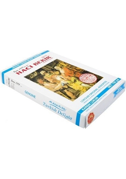 Karışık Lokum Kitap Kutu 750Gr