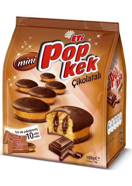 Popkek Mini Kakaolu 180 gr