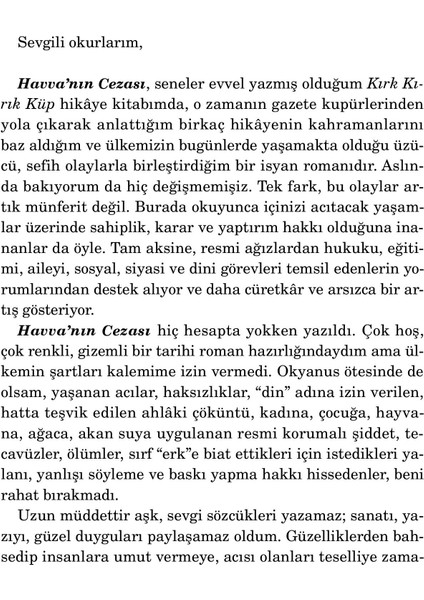 Havva'nın Cezası - Nermin Bezmen