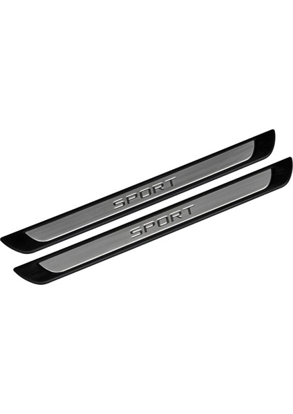 S-Dizayn Opel Astra G Krom Kapı Eşik Koruması Sport Line 2000-2004 2 Parça