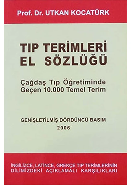 Tıp Terimleri El Sözlüğü