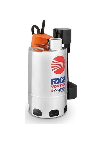 Rxm 3/20 Gm Vortex Gizli Flatörlü Full Paslanmaz Drenaj Dalgıç Pompa