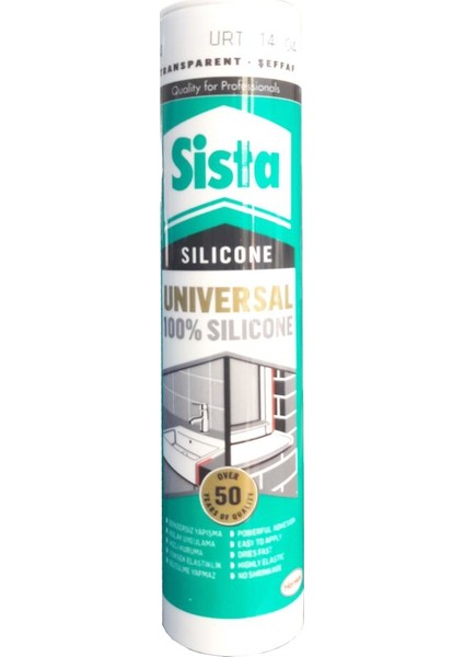 Sista Üniversal Şeffaf Silikon 310 Ml