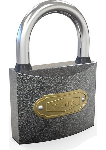 Gri Kısa Asma Kilit 32 Mm