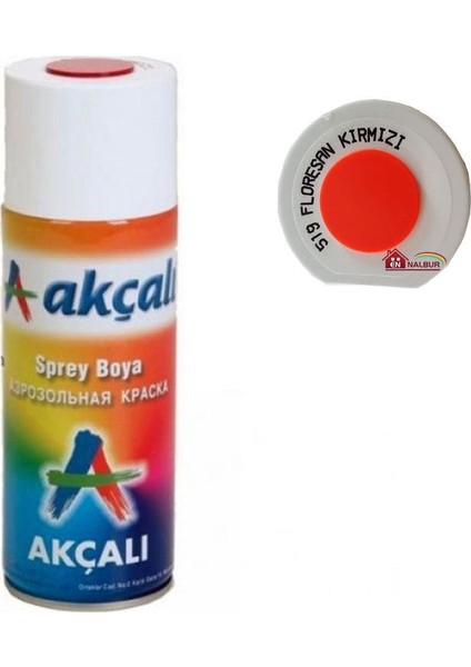 Sprey Boya 400 Ml 519 Florasan Kırmızı