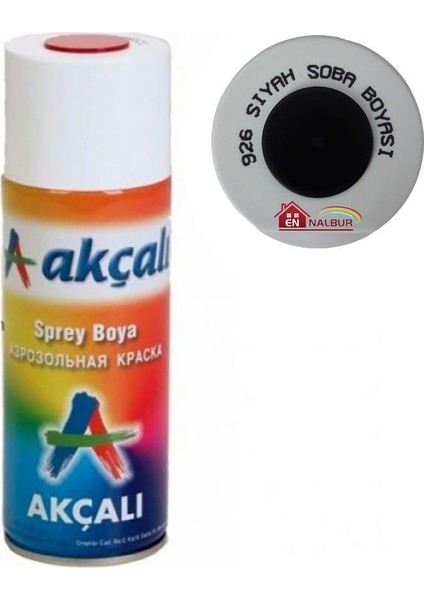 Sprey Boya 400 Ml 926 Siyah Soba Boyası