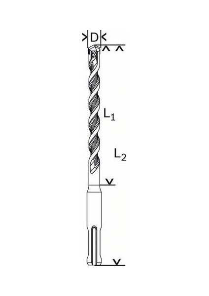 Sds Plus-1 5X160 Hilti Ucu