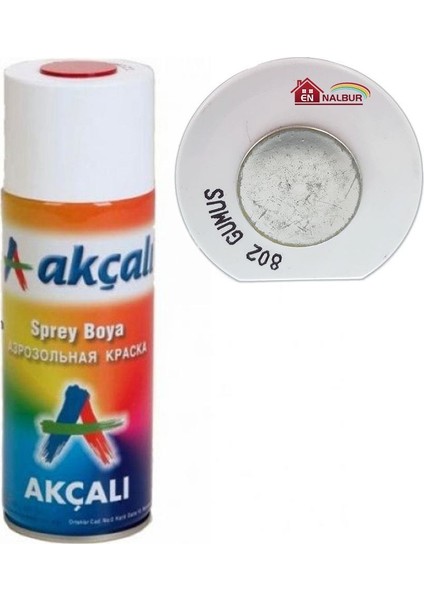 Sprey Boya 400 ml 802 Gümüş