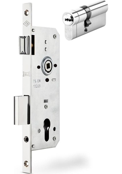 152 R 35 mm Silindirli Kilit Nikel