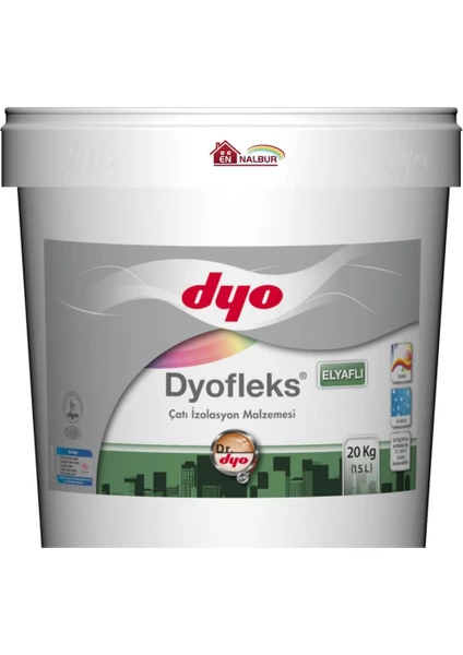 Dyoflex Elyaflı Çatı İzolasyon Malzemesi 2,5 Litre