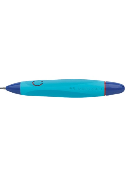 Okul Versatili 1.4 mm Mavi Ergonomik Tasarımlı Kalem Yumuşak Üçgen Gövde