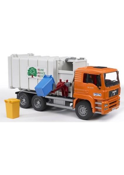 Br02761 Man Çöp Kamyonu Yandan Aktarmalı