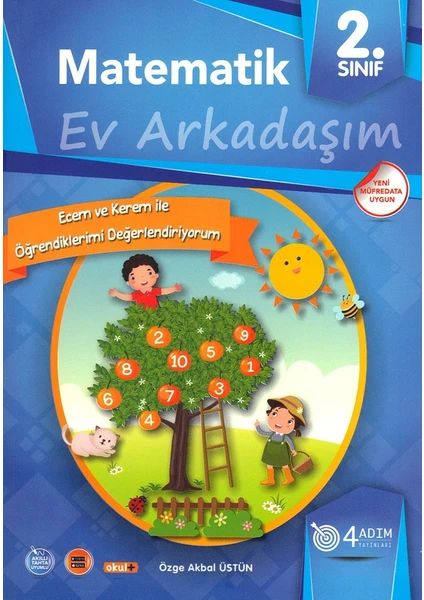 4 Adım Yayınları 4 Adım 2. Sınıf Matematik Ev Arkadaşım