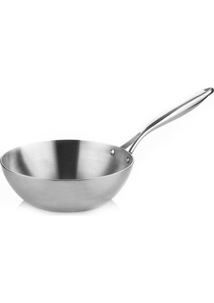 Elite Multi Metal Çelik Wok Tava 28 cm