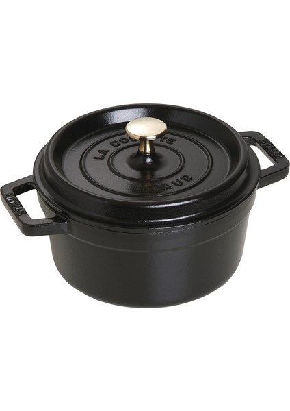 Cocotte Döküm Tencere Siyah 20 cm