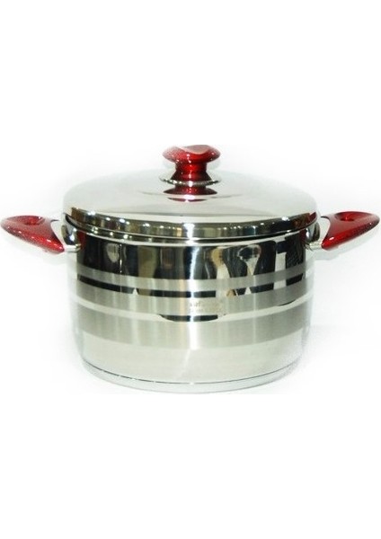Tencere Renkli Kulplu 24*15 Flavia Safinox 10272
