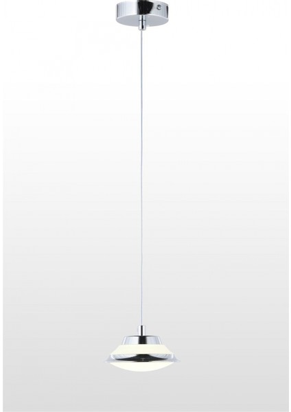 AV-4200-1K Krom Kaplama Modern Avize LED Metal Cam 10cm