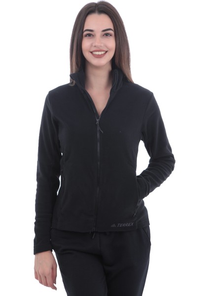 Kadın Outdoot Sweatshirts Spor Siyah Cy2124 W Tivid Fl Jk