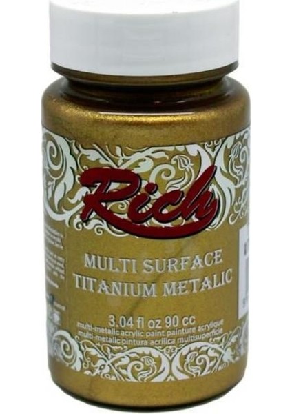 Multi Surface Titanium 2524 Antik Altın Metalik 90 Cc