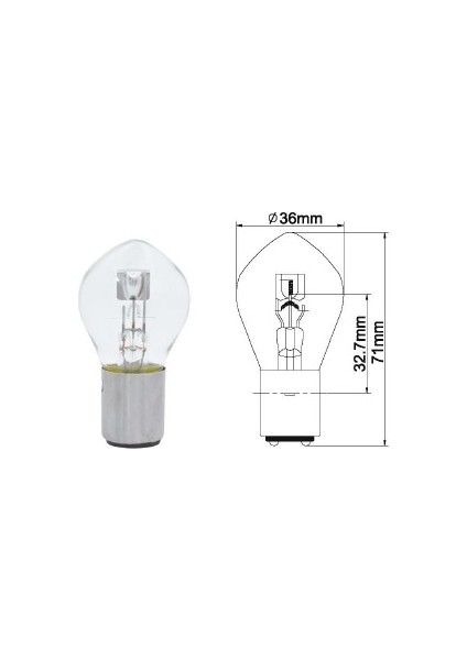 Ampul, Bosch Tipi, 12V, 35/35W