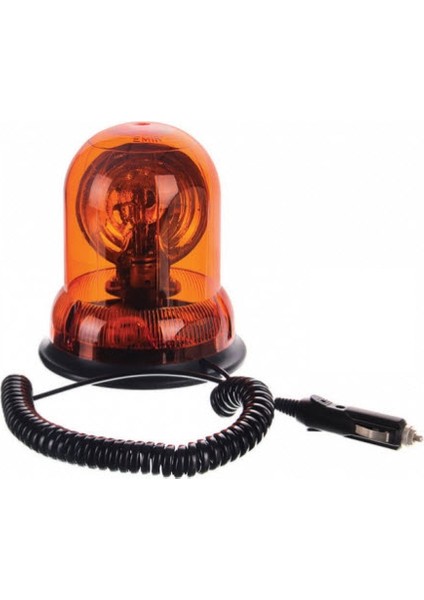 Döner Lamba, Mıknatıslı, Çakmak Fişli / Kablolu, 12V