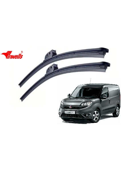 Fiat Doblo 2011-2017 Muz Silecek Takımı 600mm + 400mm