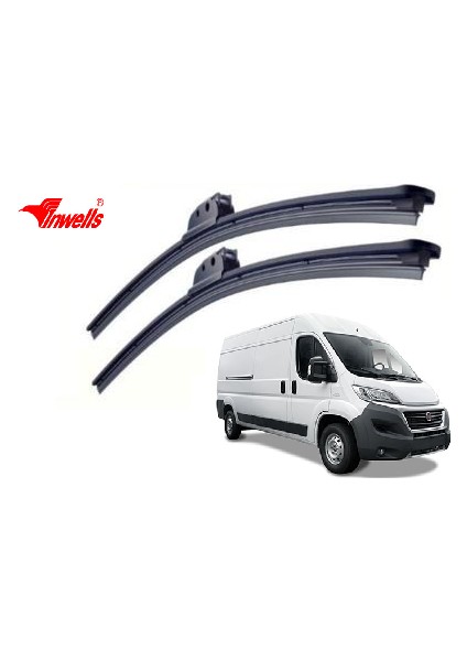 Fiat Ducato / Silecek, Muz Tipi, Takım, 650mm-550mm