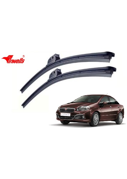 Fiat Linea 2007-2016 Muz Silecek Takımı 650mm + 380mm