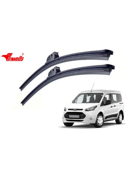 Ford Transit Courier 2014-2017 Muz Silecek Takım 700mm + 380mm