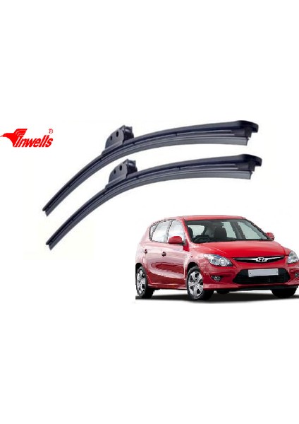 Hyundai i30, 2007 - 2011 / Silecek, Muz Tipi, Takım, 610mm-450mm