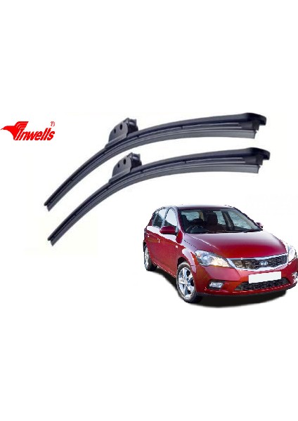 Kia Ceed, 2006 - 2008 / Silecek, Muz Tipi, Takım, 610mm-450mm