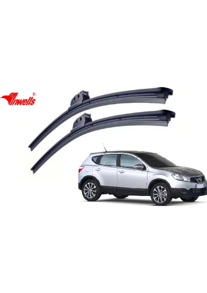 Nissan Qashqai 2007-2013 Muz Silecek Takımı 600mm + 380mm