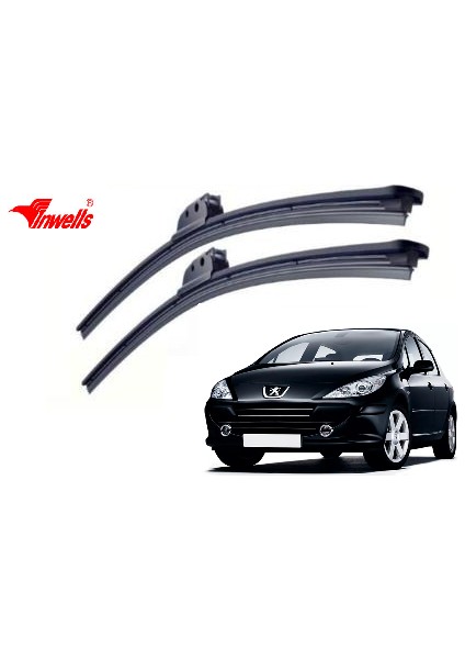 Peugeot 307 2005-2007 Muz Silecek Takımı 700mm + 650mm