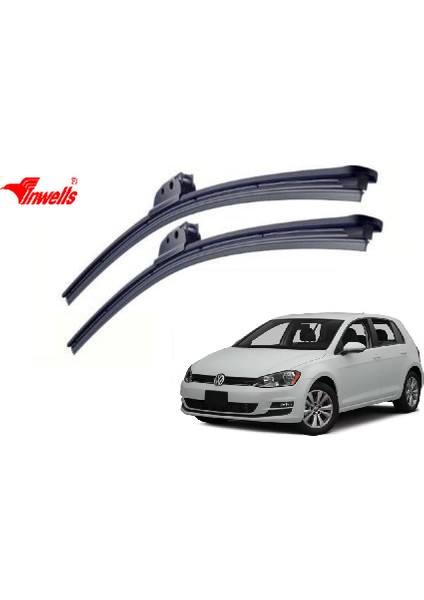 Volkswagen Golf V, 2006 - 2009 / Silecek, Muz Tipi, Takım, 610mm-480mm
