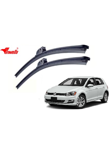 Volkswagen Golf V, 2006 - 2009 / Silecek, Muz Tipi, Takım, 610mm-480mm